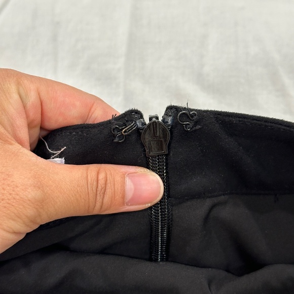 MISTRESS ROCKS 'MASTER' SUEDETTE LACE-UP MINI SKIRT - Picture 8 of 12